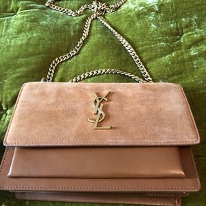 Sunset Medium with suede and leather